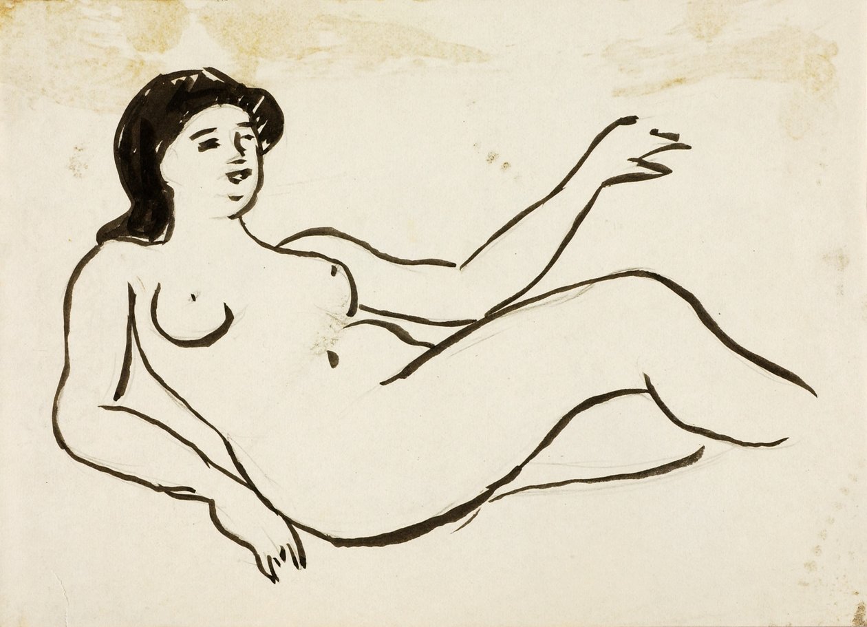 Female Nude by Carl Newman