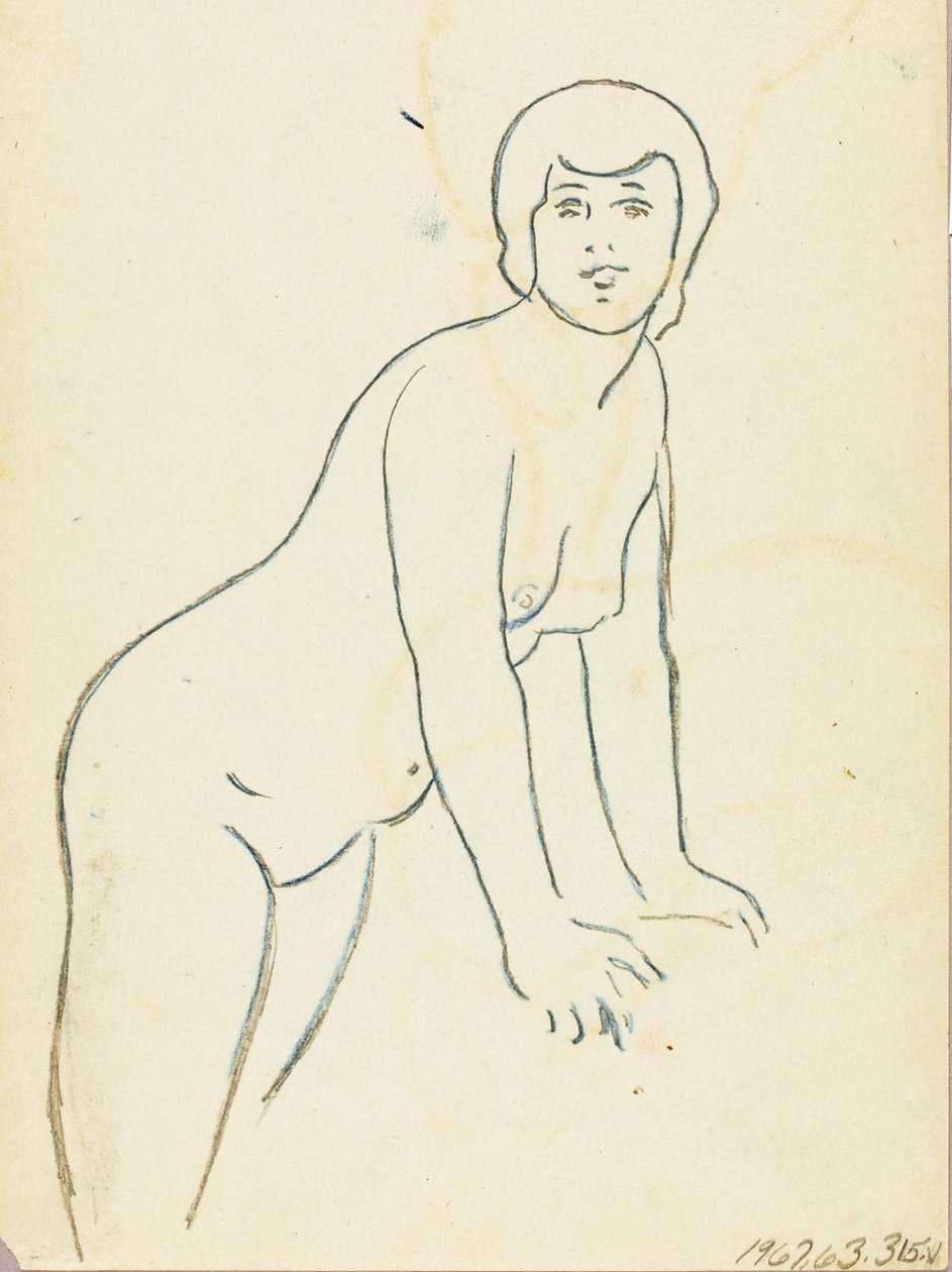Female Nude by Carl Newman