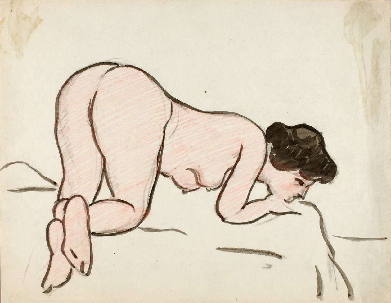 Female Nude by Carl Newman