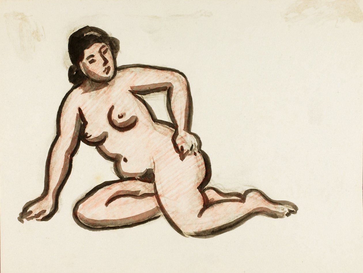 Female Nude by Carl Newman