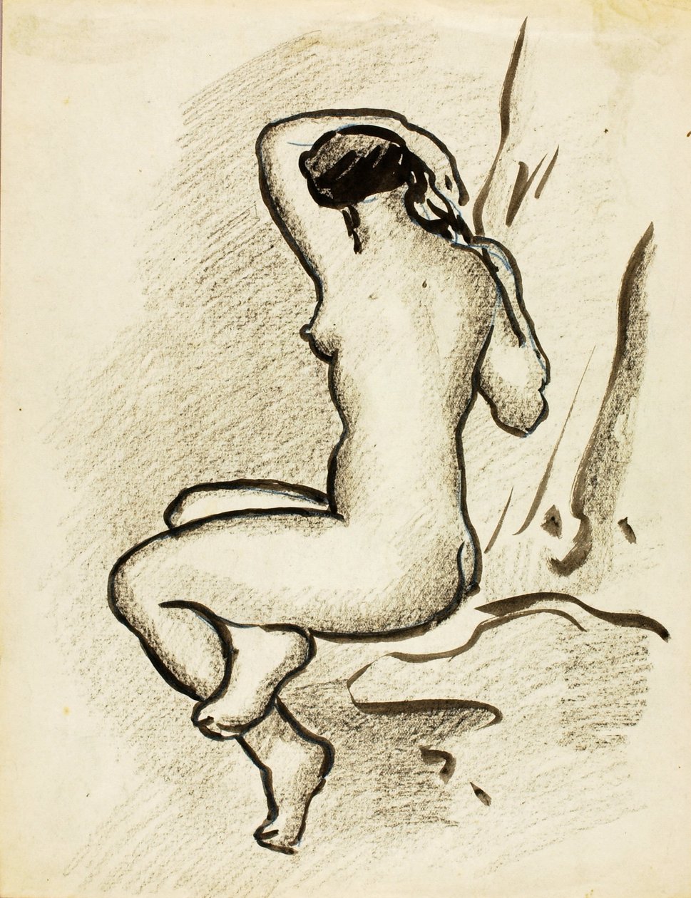 Female Nude by Carl Newman