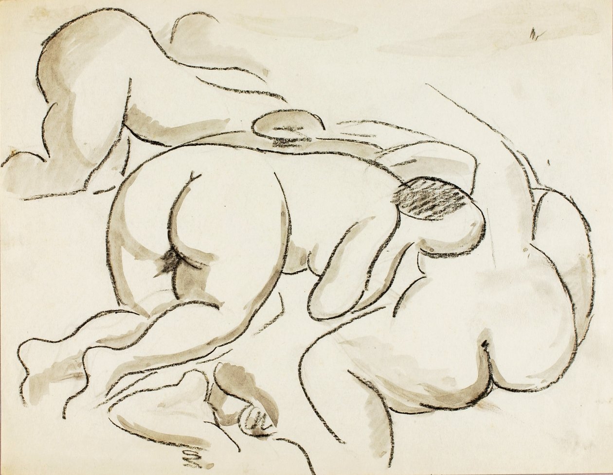 Female Nude Composite by Carl Newman