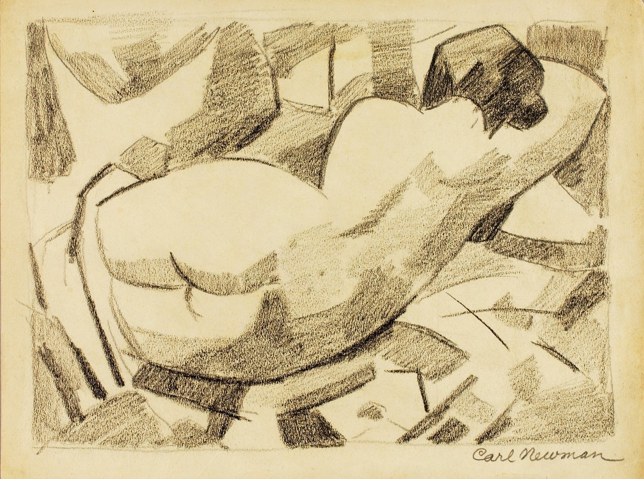 Reclining Nude Women by Carl Newman