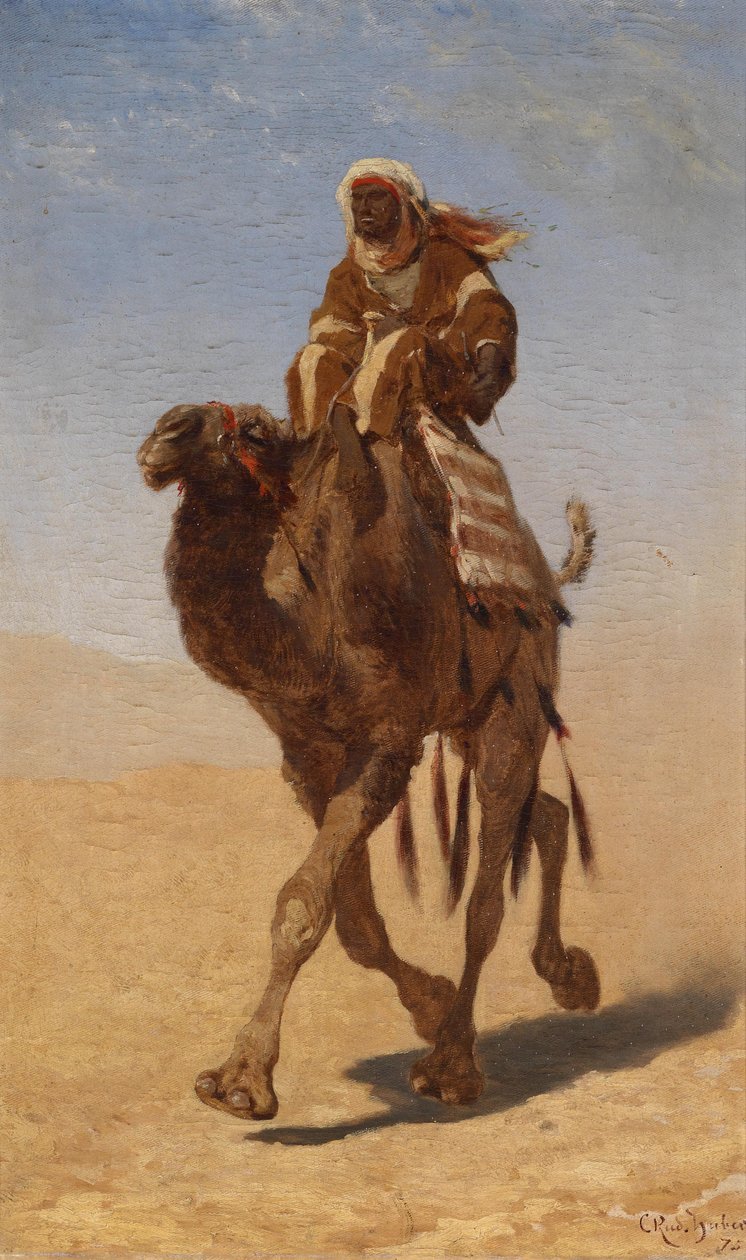 Camel Rider by Carl Rudolf Huber