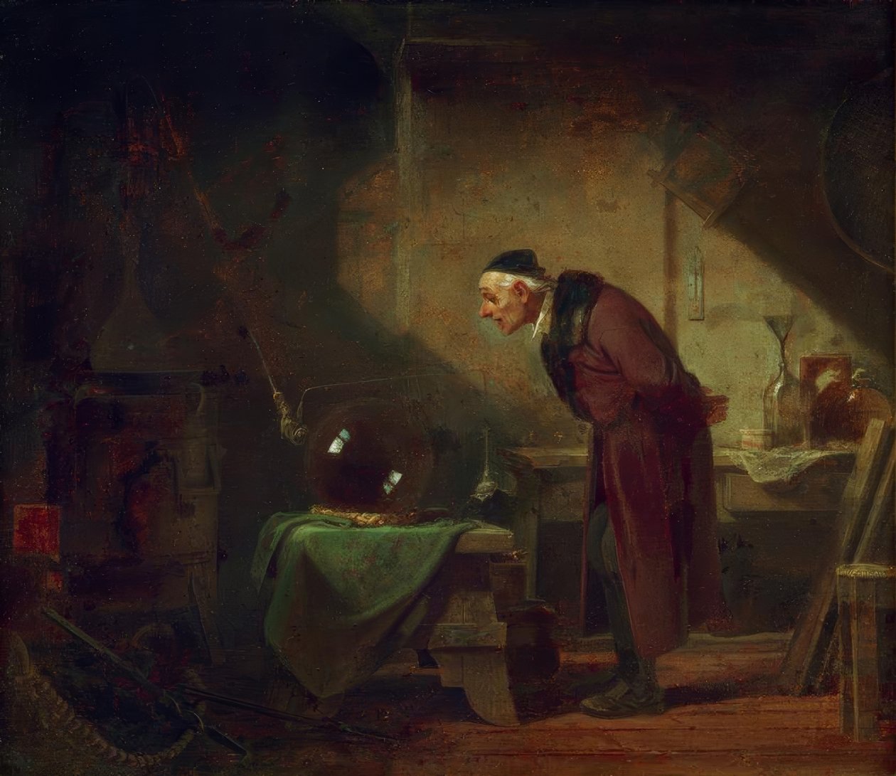 The Chemist by Carl Spitzweg