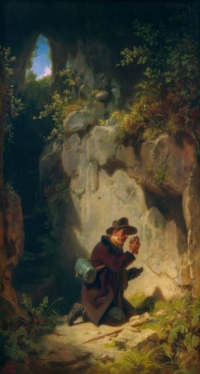 The Geologist by Carl Spitzweg