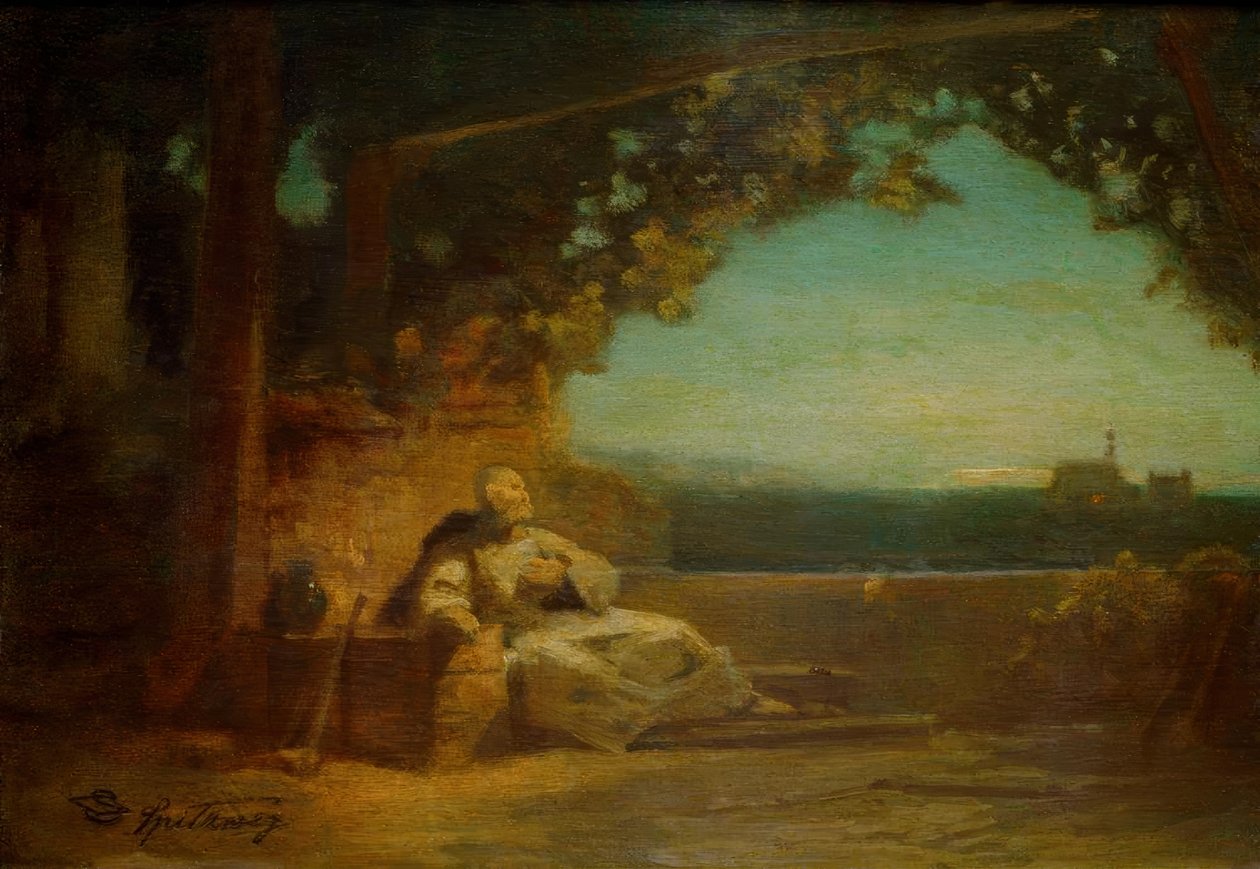 Knight Toggenburg by Carl Spitzweg