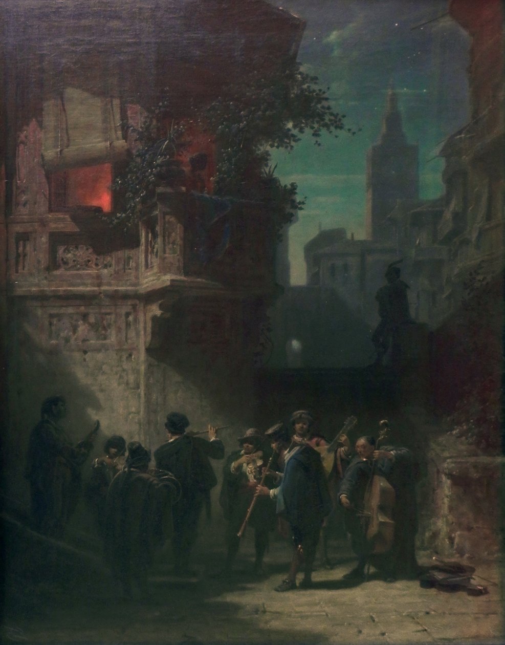 Spanish Serenade by Carl Spitzweg