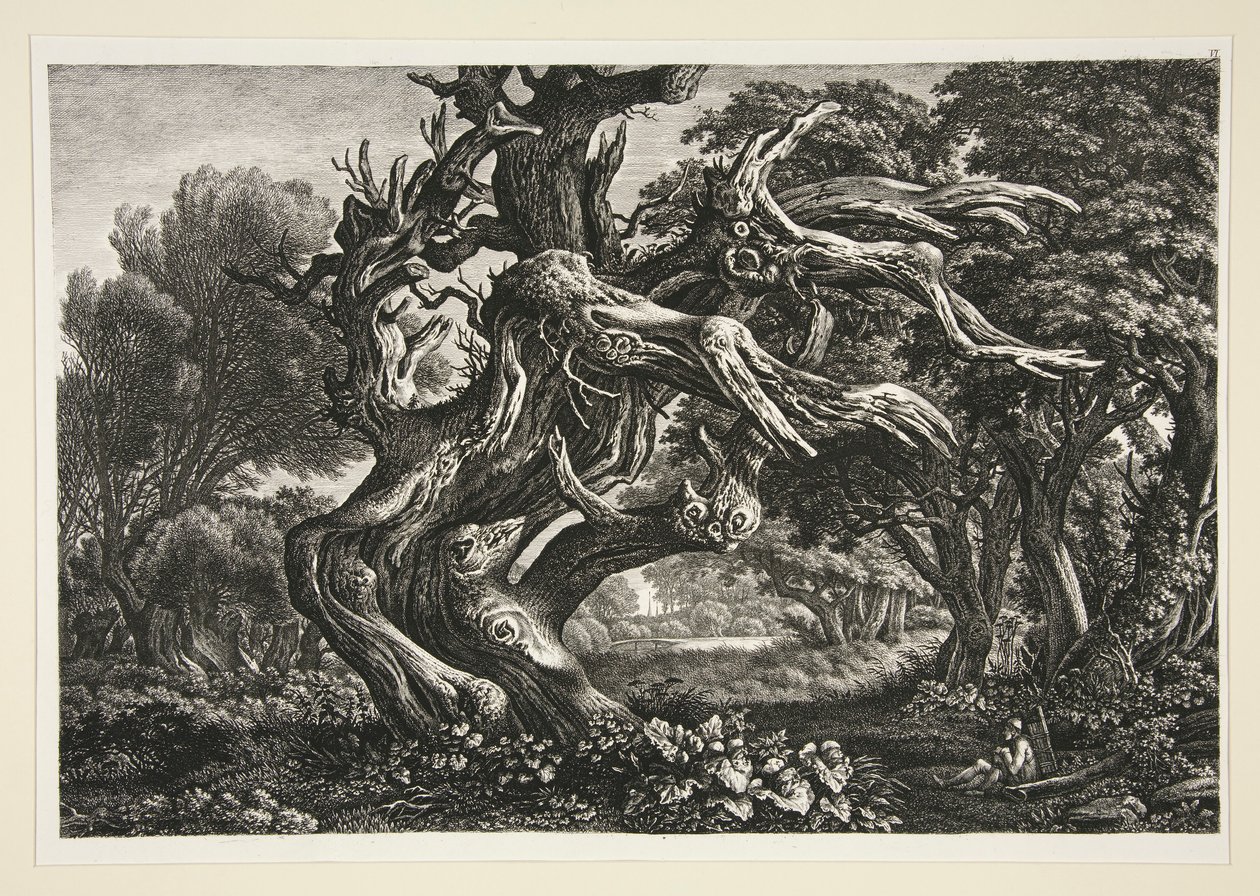 Landscape by Carl Wilhelm Kolbe the elder