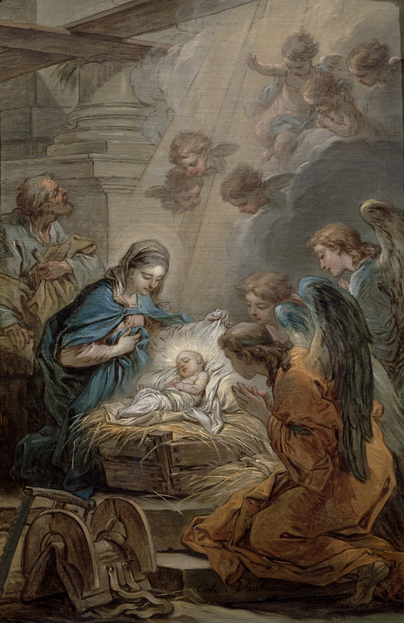 Nativity by Carle van Loo
