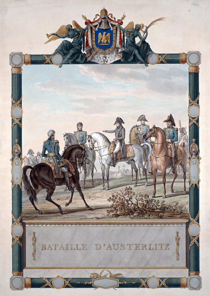 The Battle of Austerlitz on December 2 by Carle Vernet