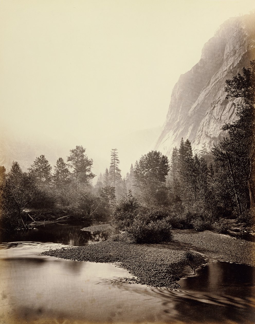 Mount Starr King by Carleton Watkins