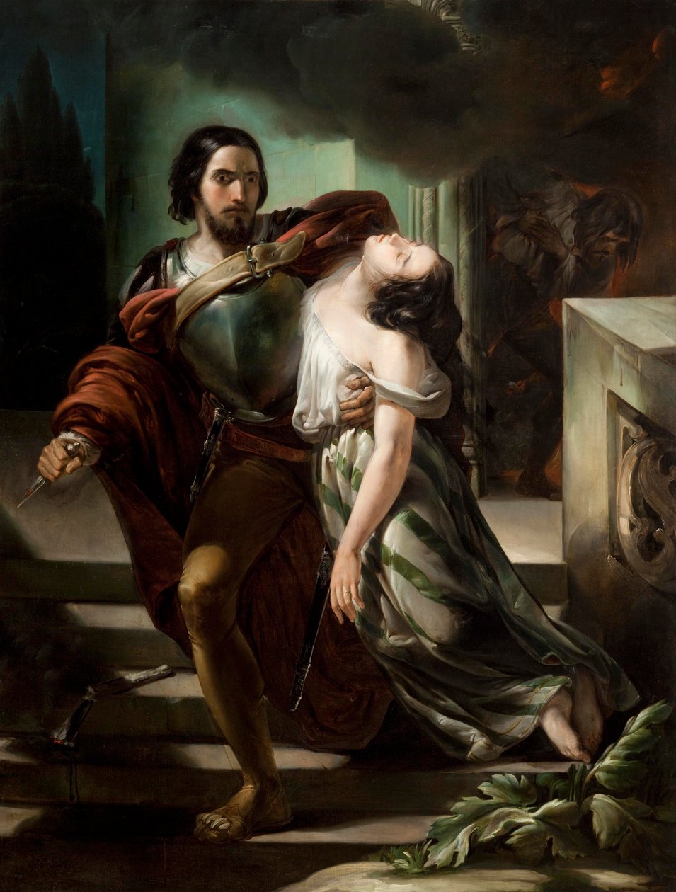 Bice del Balzo Found by Marco Visconti in the Basement of Castello di Rosate by Carlo Arienti