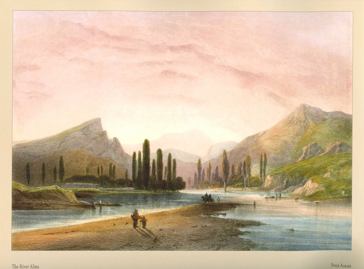 Alma River by Carlo Bossoli