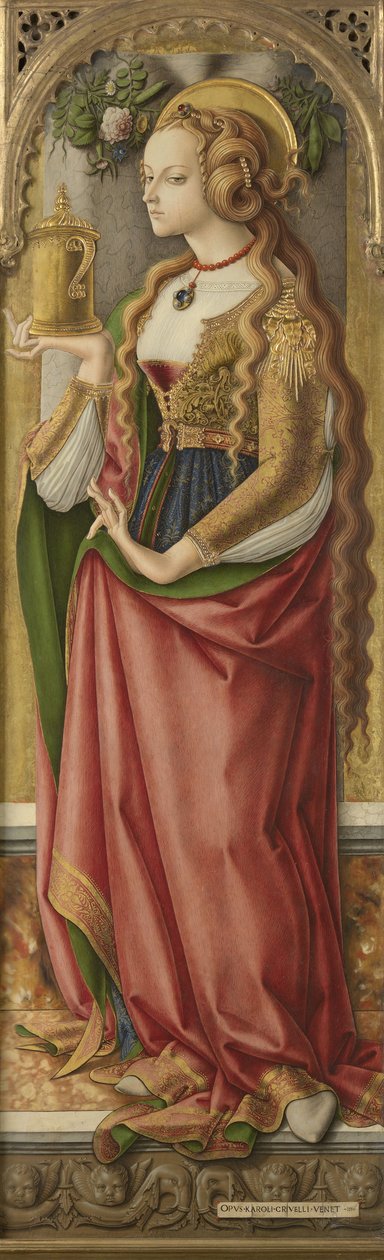 Mary Magdalene, c.1480 by Carlo Crivelli