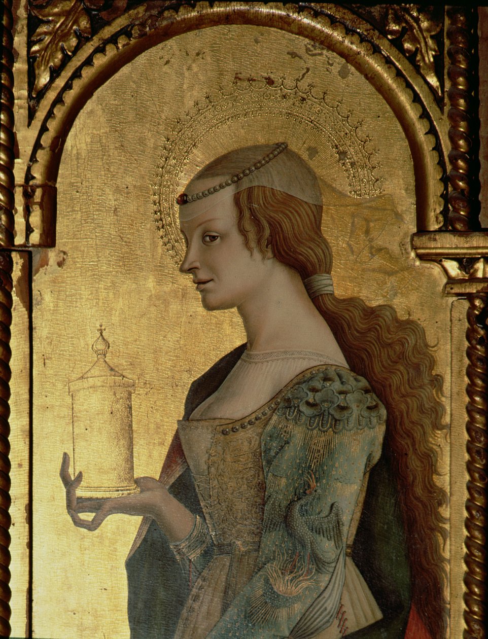 St. Mary Magdalene (detail) by Carlo Crivelli