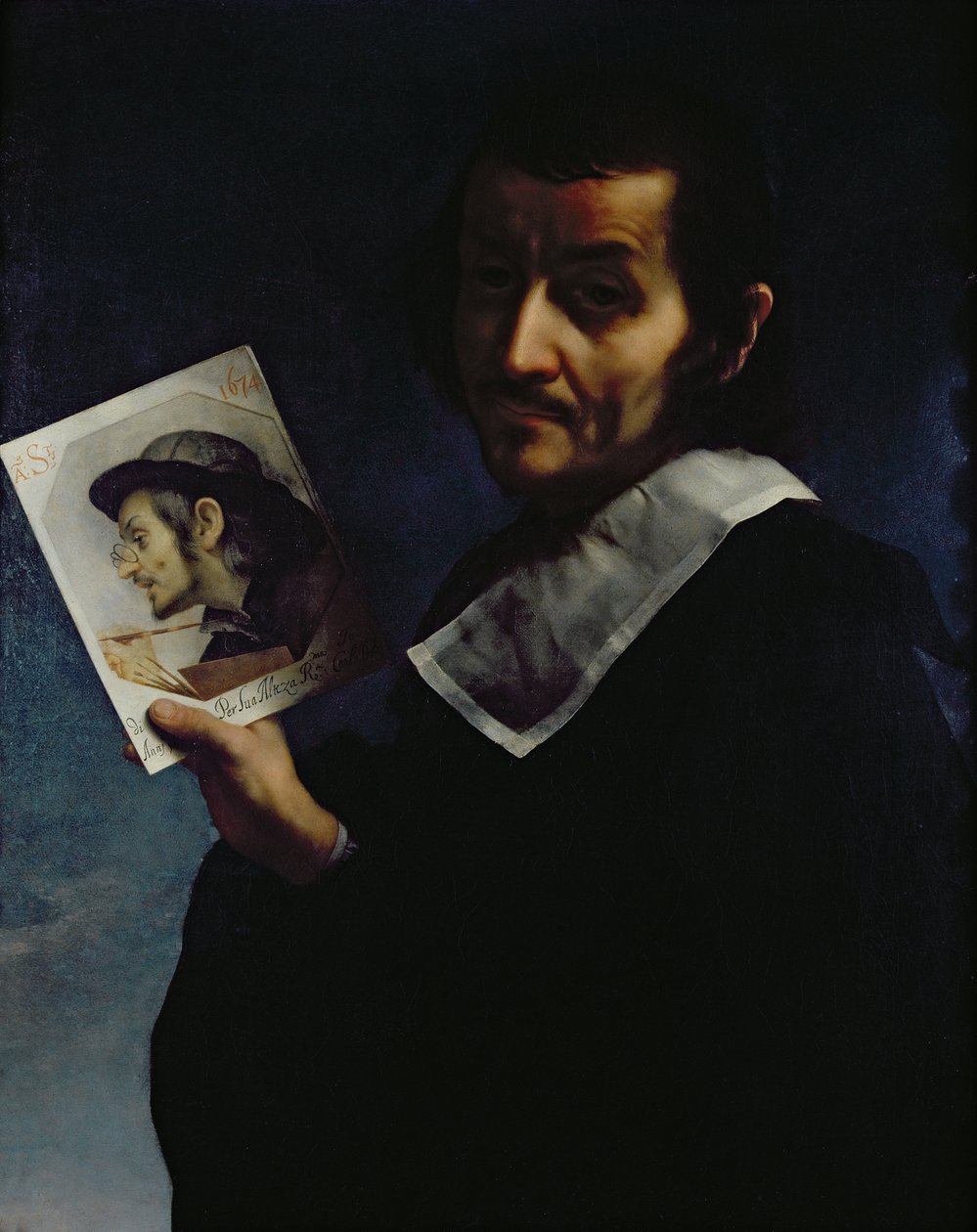 Self Portrait by Carlo Dolci