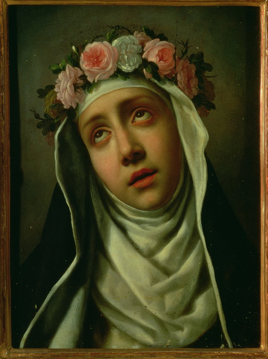 St. Rose of Lima (1586-1617) by Carlo Dolci