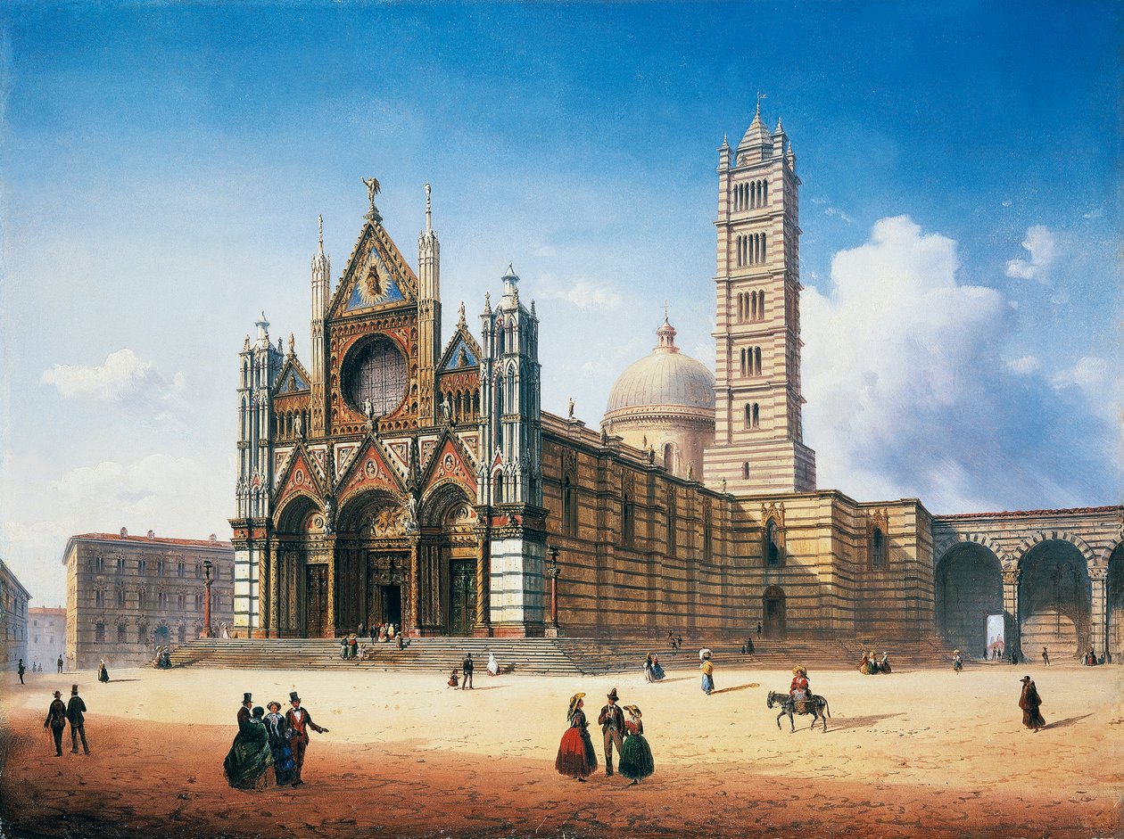 Cathedral of Siena by Carlo Bossoli