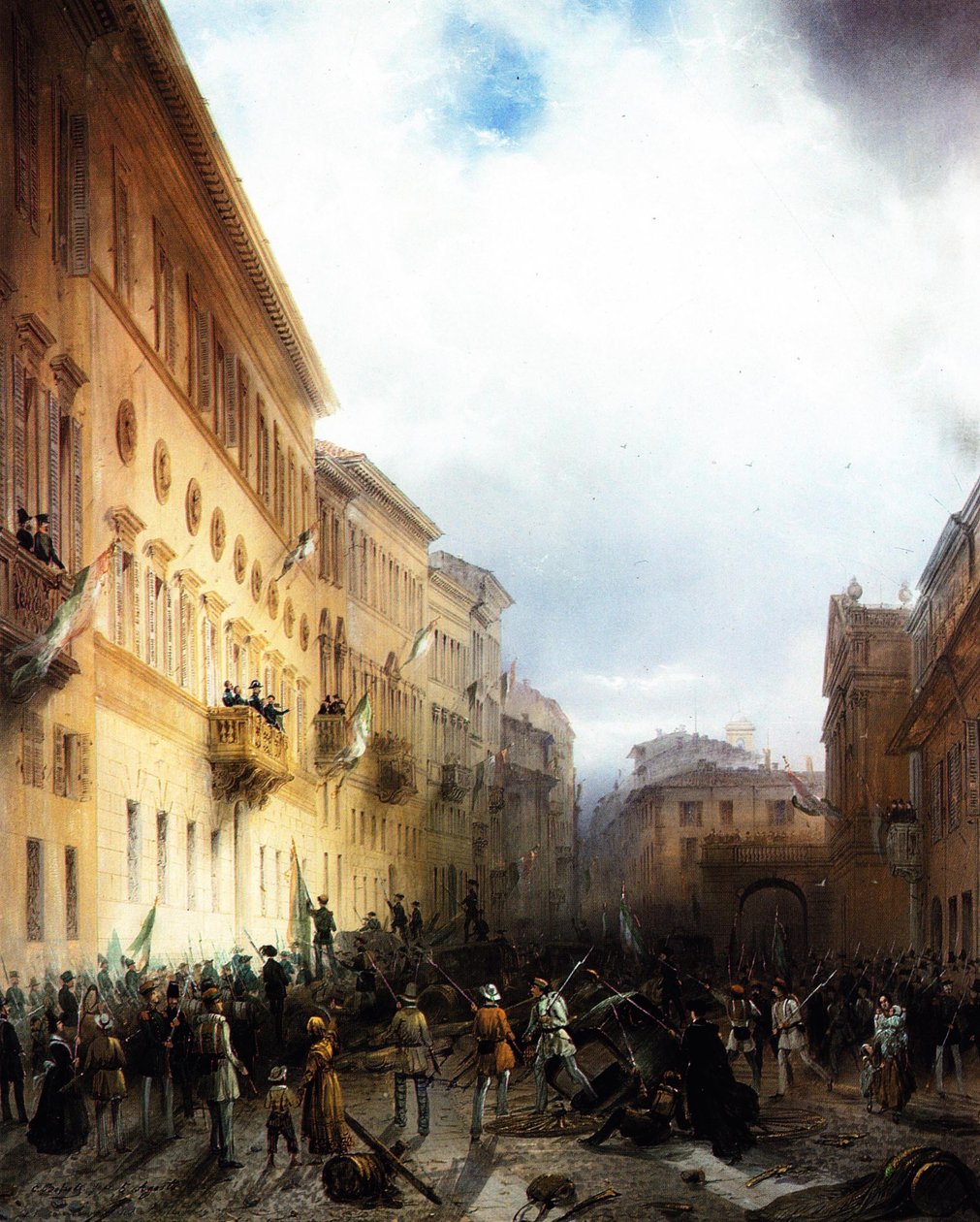 Risorgimento: The Five Days of Milan by Carlo Bossoli