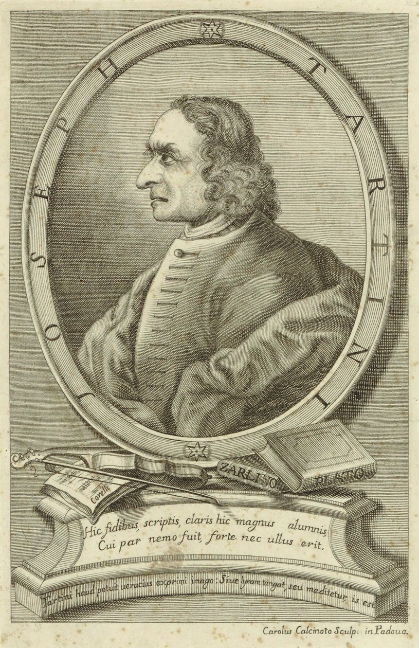 Giuseppe Tartini by Carlo Calcinotto