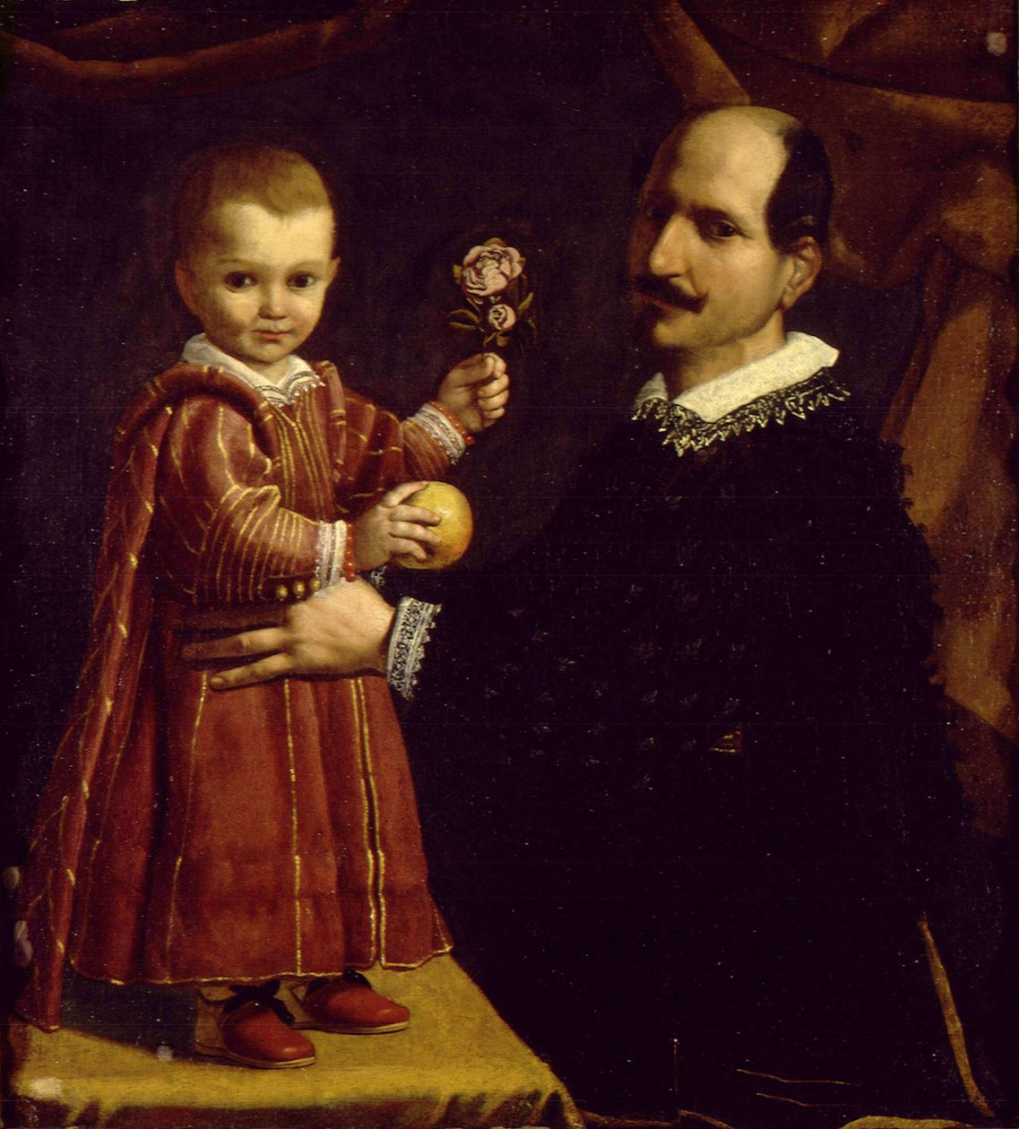 A Man with a Child by Carlo Ceresa