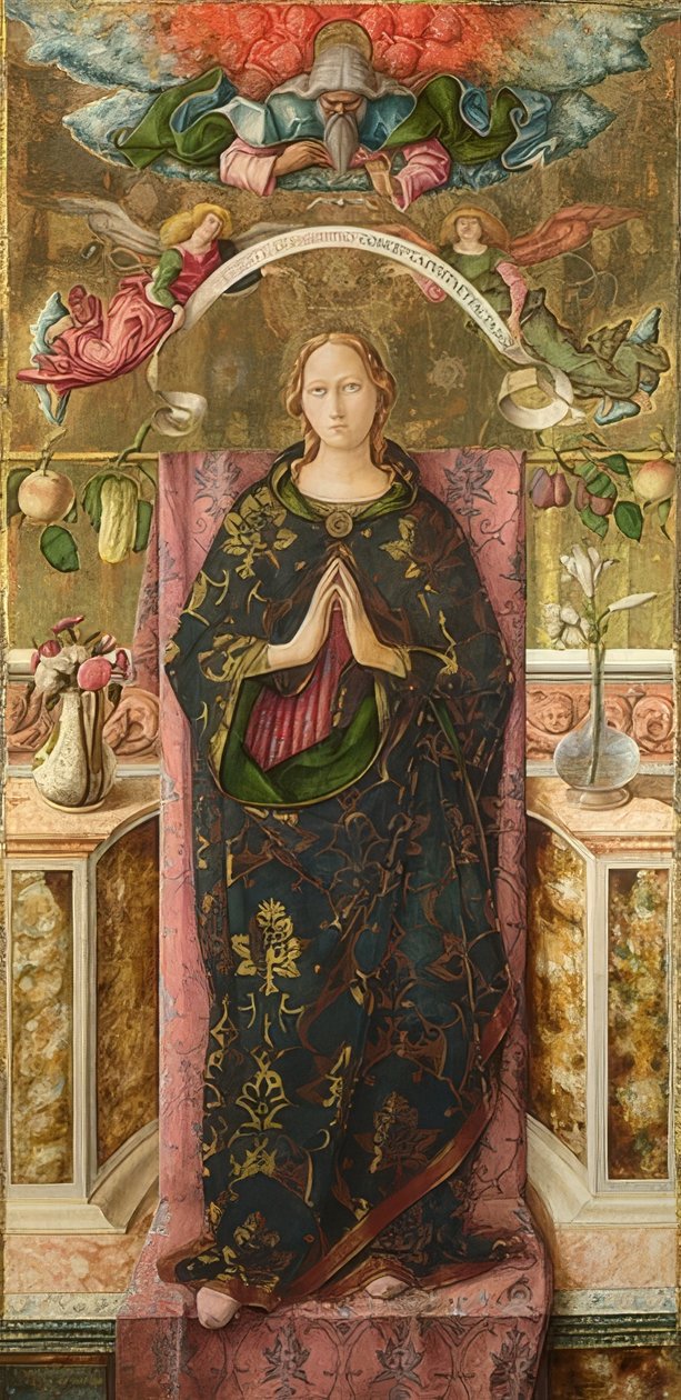The Immaculate Conception. 1492 by Carlo Crivelli