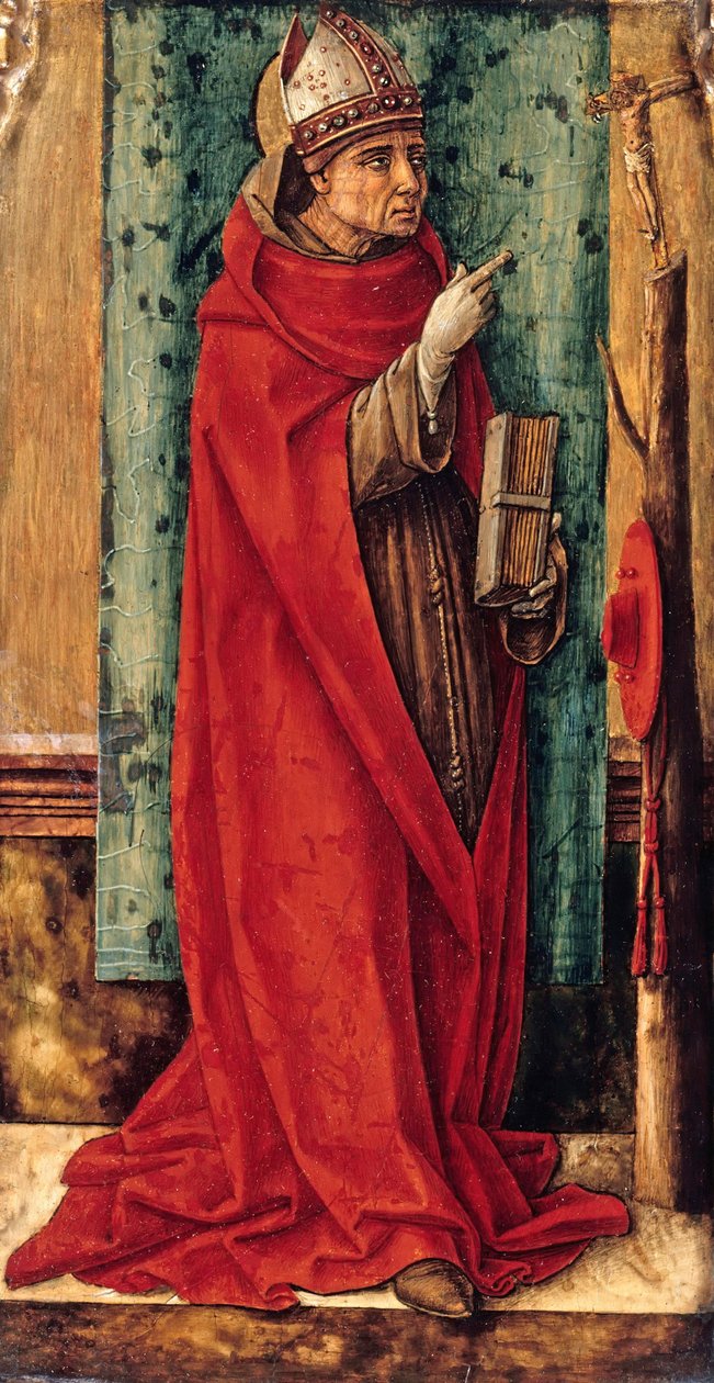 Saint Bonaventure by Carlo Crivelli
