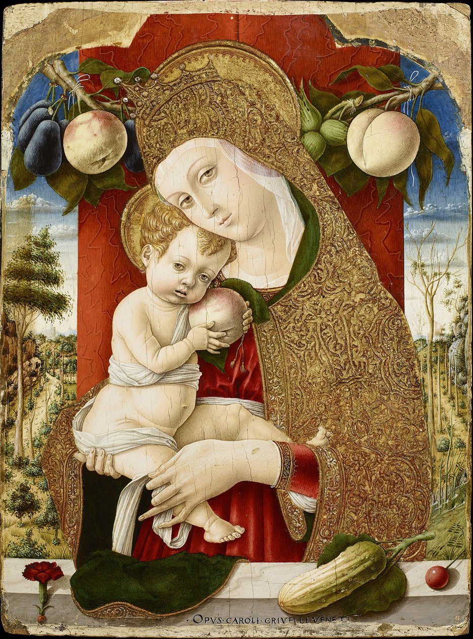 Virgin and Child, 1482-1483 by Carlo Crivelli