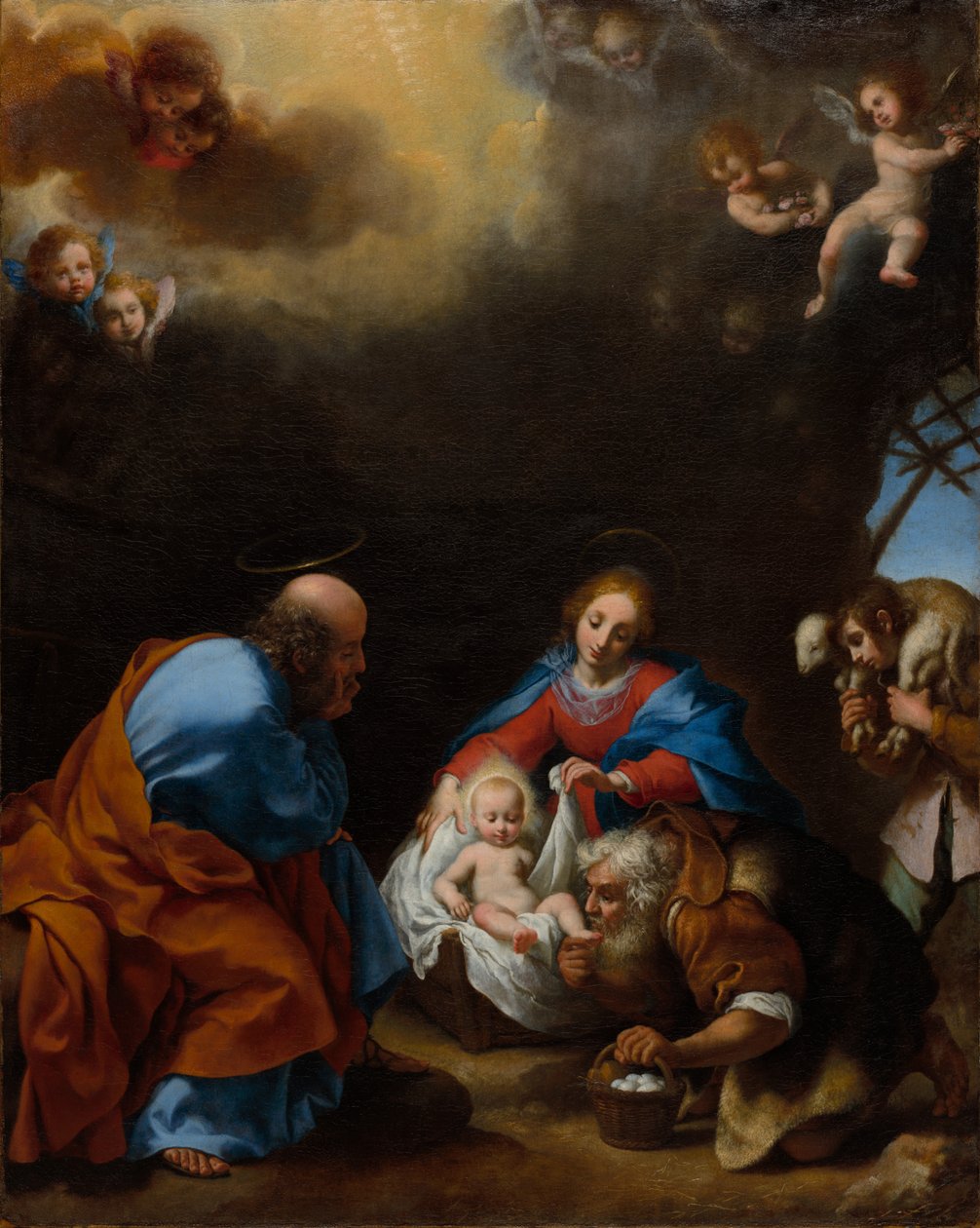 Adoration of the Shepherds by Carlo Dolci