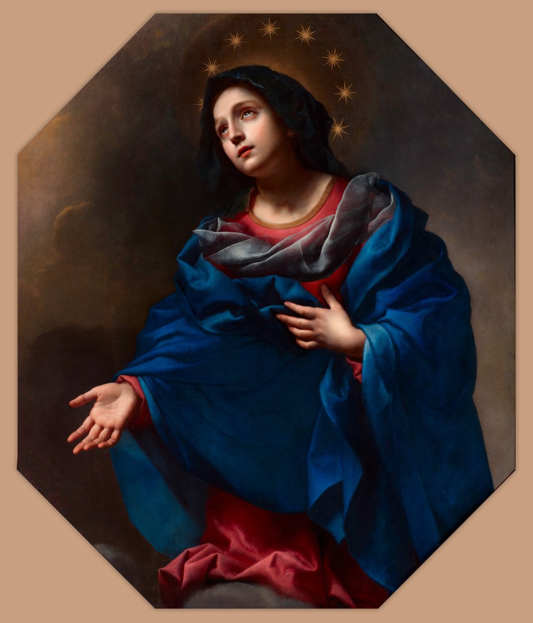 Madonna in Glory by Carlo Dolci