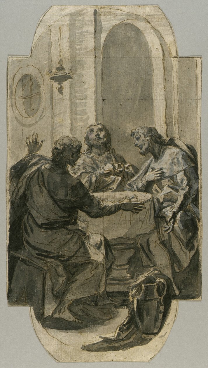 Supper at Emmaus by Carlo Maratti