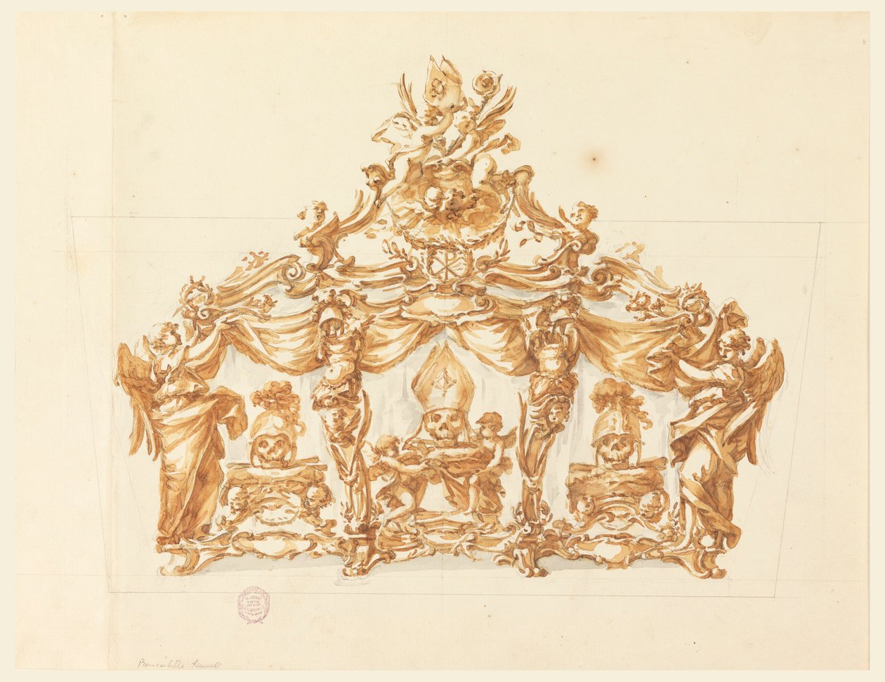 A Reliquary for Three Skulls by Carlo Marchionni
