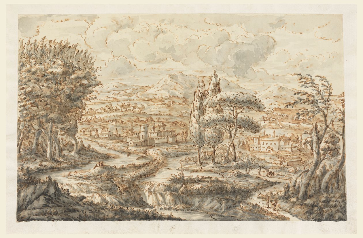 A Valley, 1750–70 by Carlo Marchionni