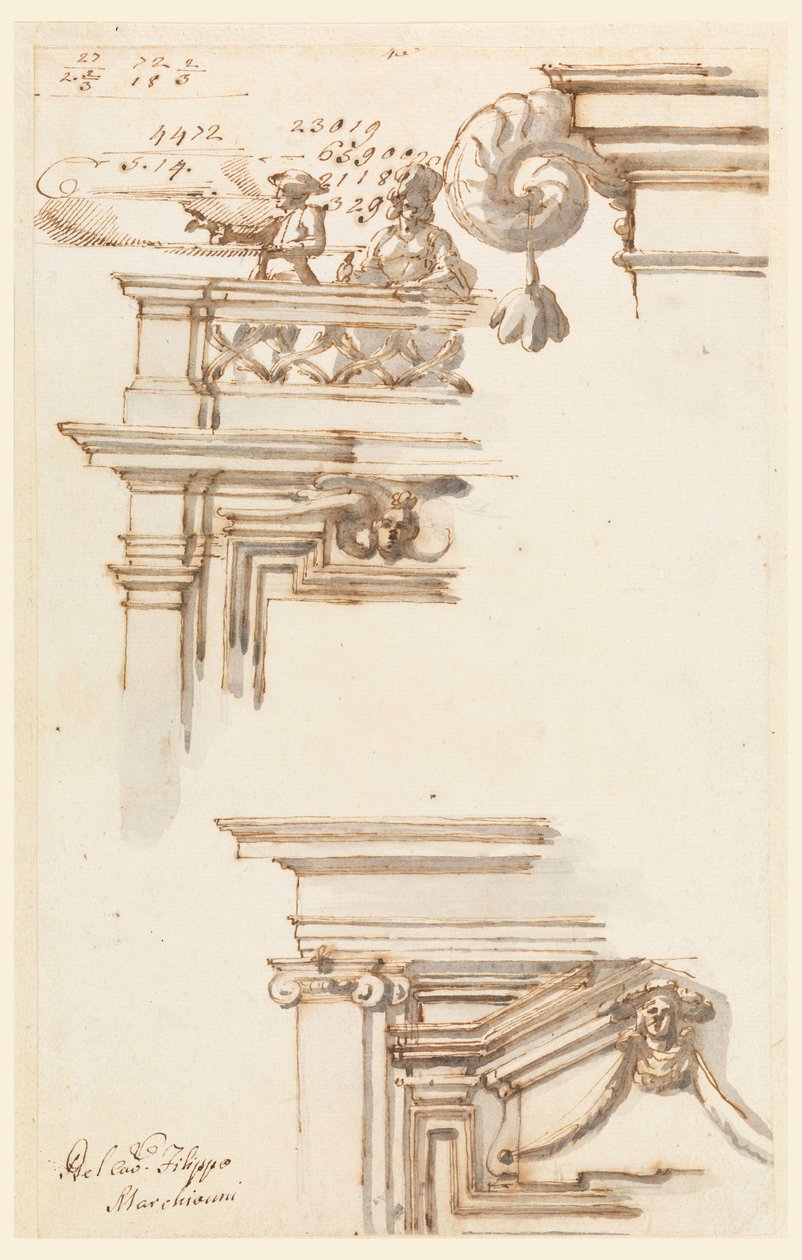 Two Doorcases, 1750–75 by Carlo Marchionni
