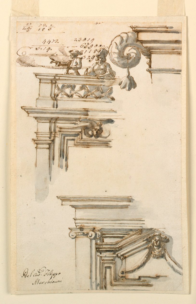 Two Doorcases, 1750–75 by Carlo Marchionni