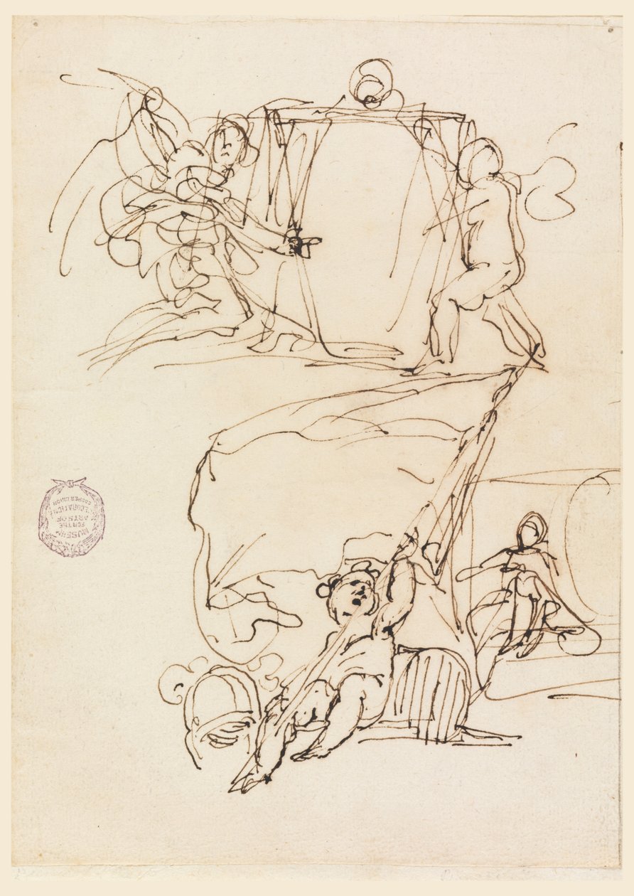 Three Sketches by Carlo Marchionni