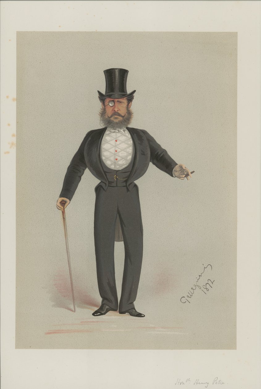 Hon Henry Petre by Carlo Pellegrini