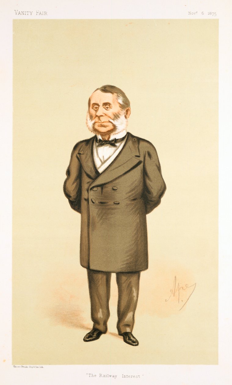 The Railway Interest by Carlo Pellegrini