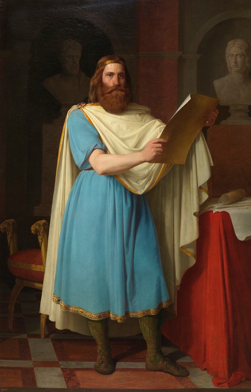 Alaric II, King of the Goths by Carlos Maria Esquivel
