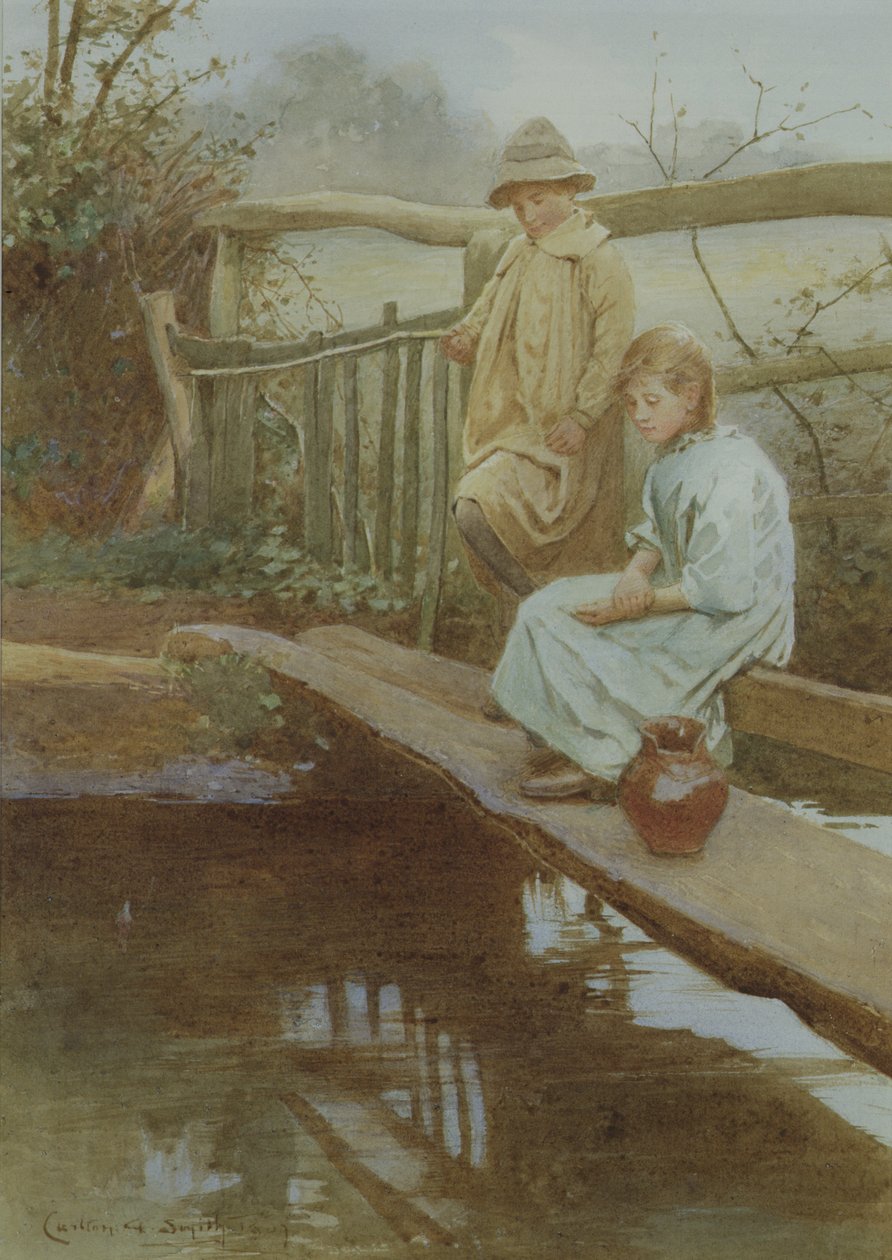 Waiting for a Bite by Carlton Alfred Smith