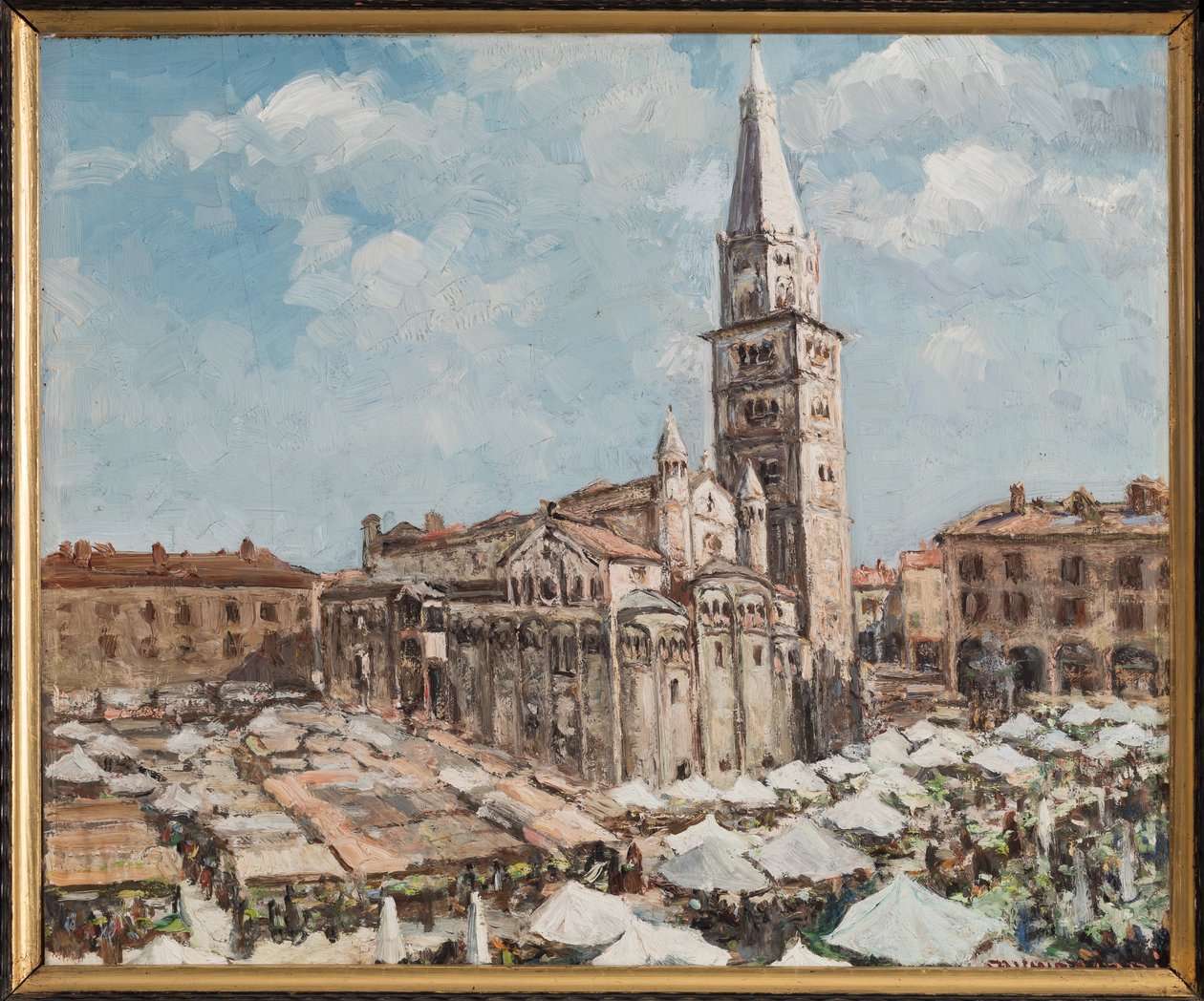 Piazza Grande in Modena by Casimiro Jodi