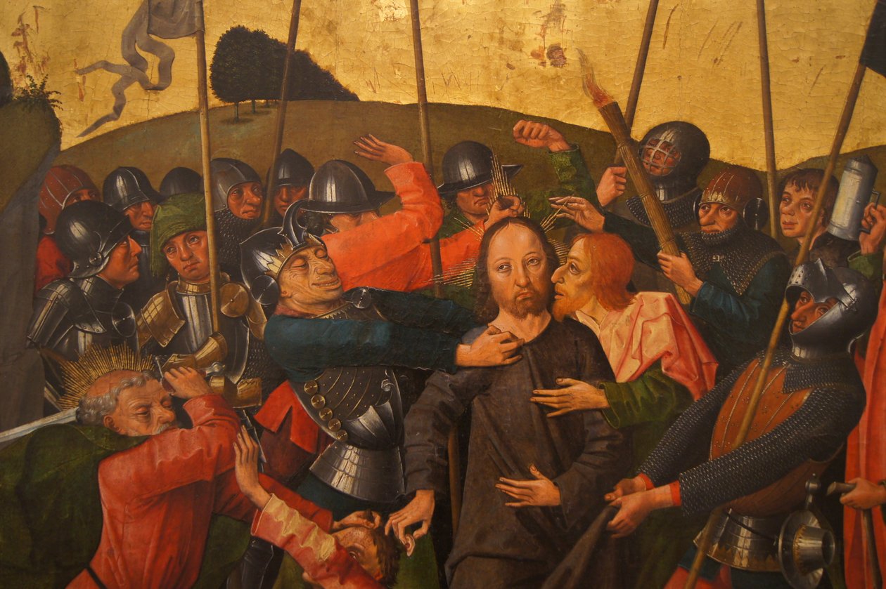 Colmar Altarpiece (Arrest of Jesus) by Caspar Isenmann
