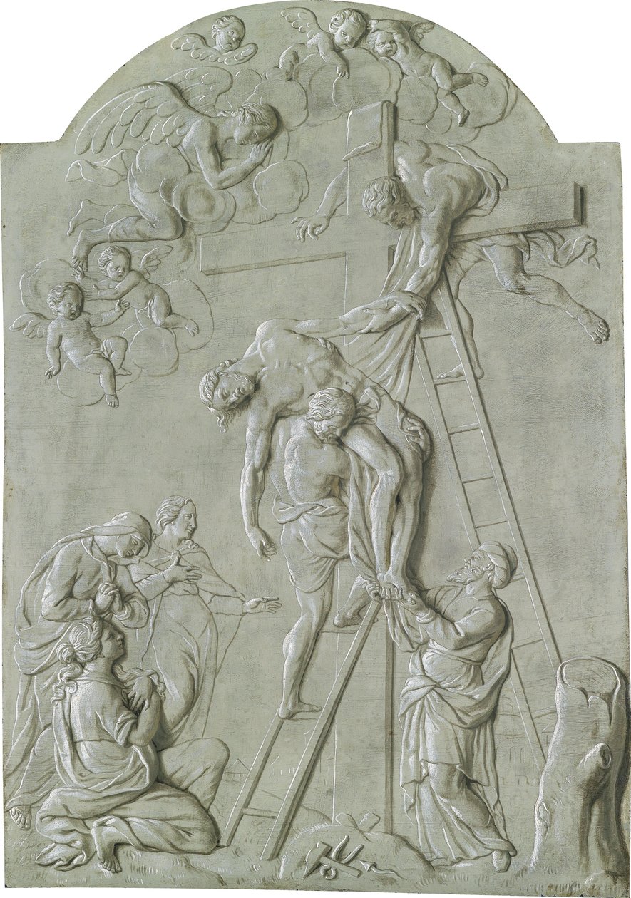 Descent from the Cross by Caspar Sambach