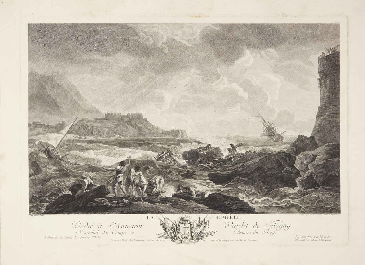 Storm (La Tempête) by Catherine Élisabeth Lempereur