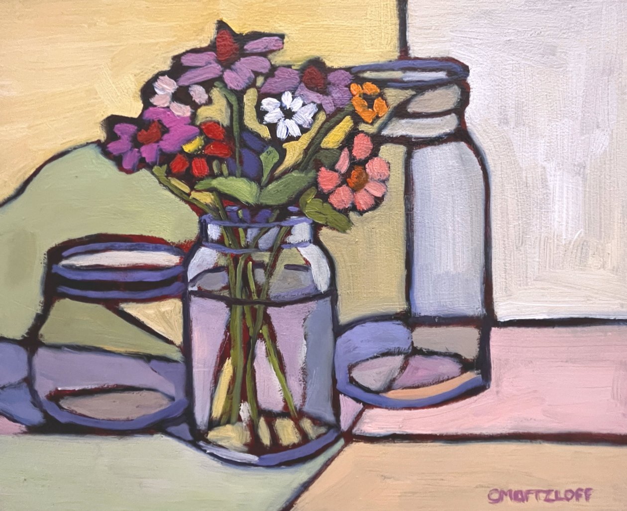 Reflective Glass, 2023 by Catherine J Martzloff