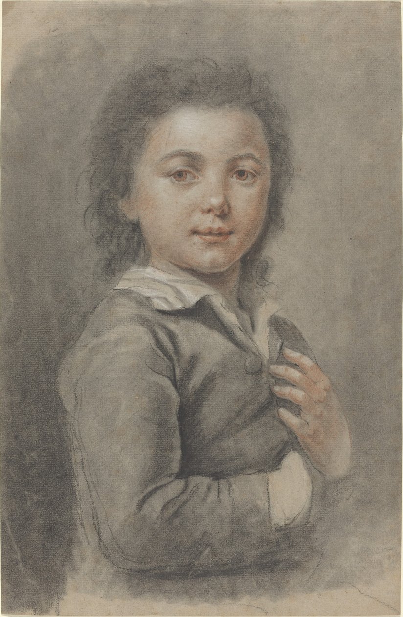 Portrait of a Young Boy by Catherine Lusurier