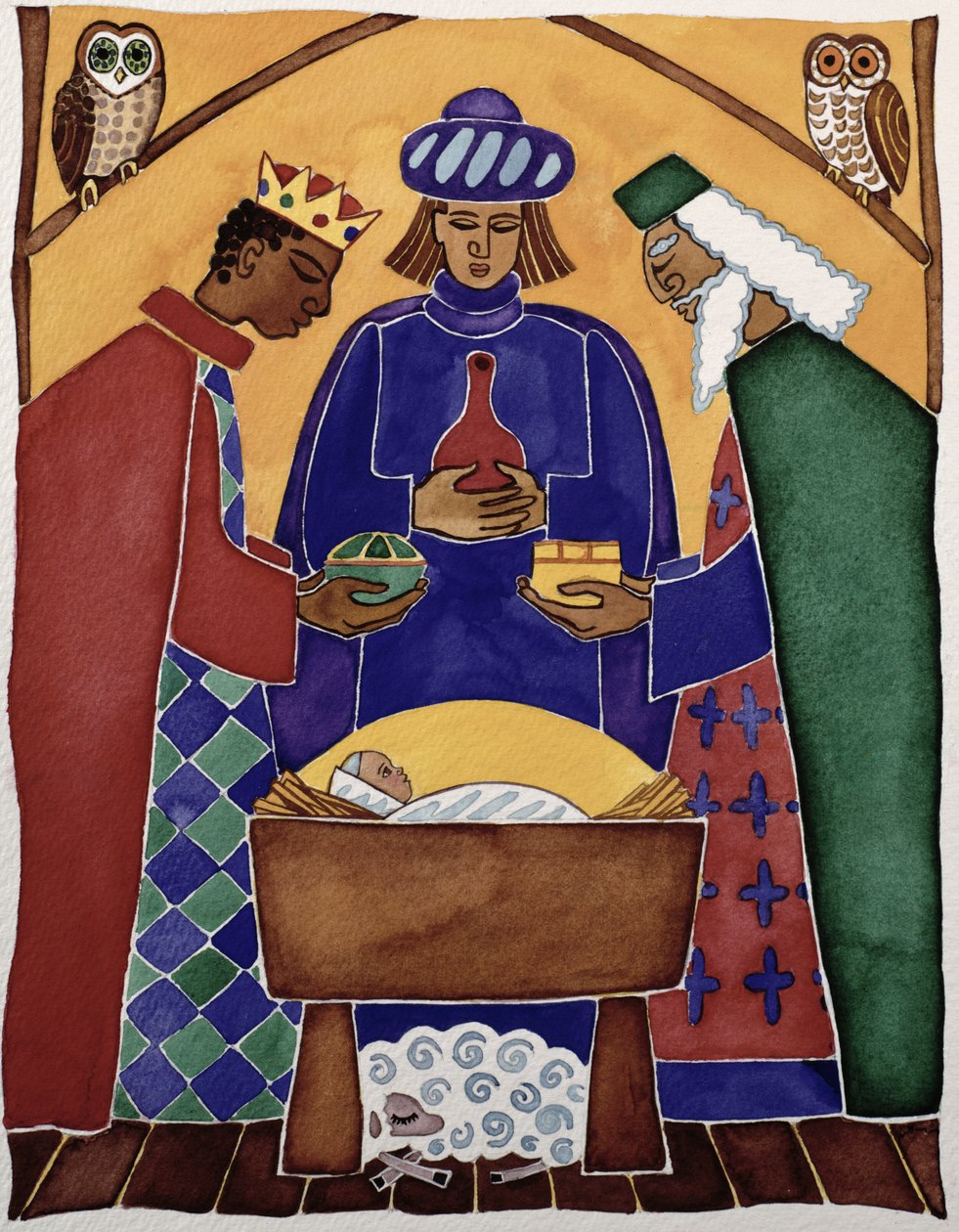 Adoration of the Kings by Cathy Baxter