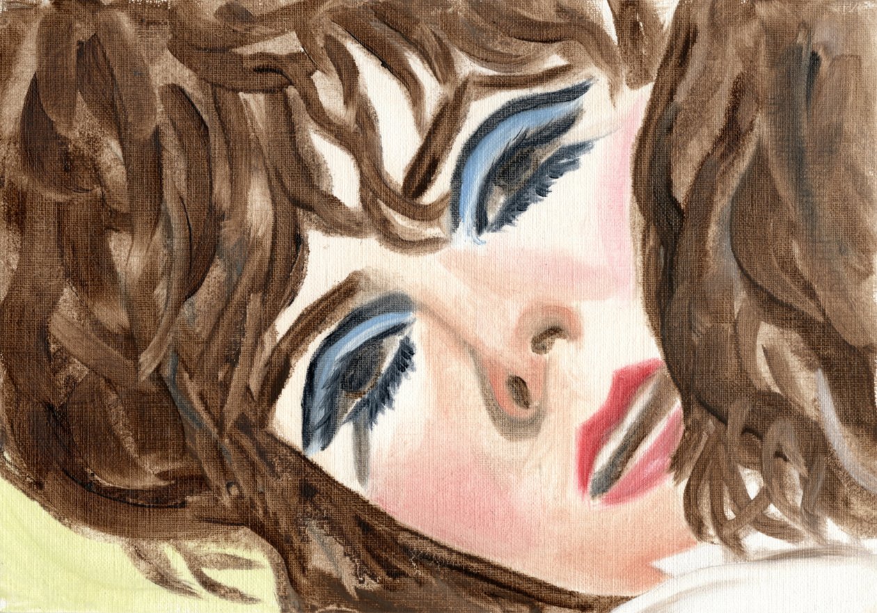Myrtle (Blue Eyeshadow), 2024 by Cathy Lomax