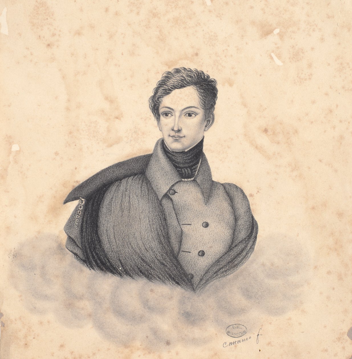 Portrait of Frédéric (Fritz) Baciocchi by Cattaneo